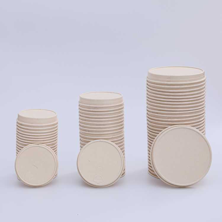 Disposable Paper Coffee Cups with Lids